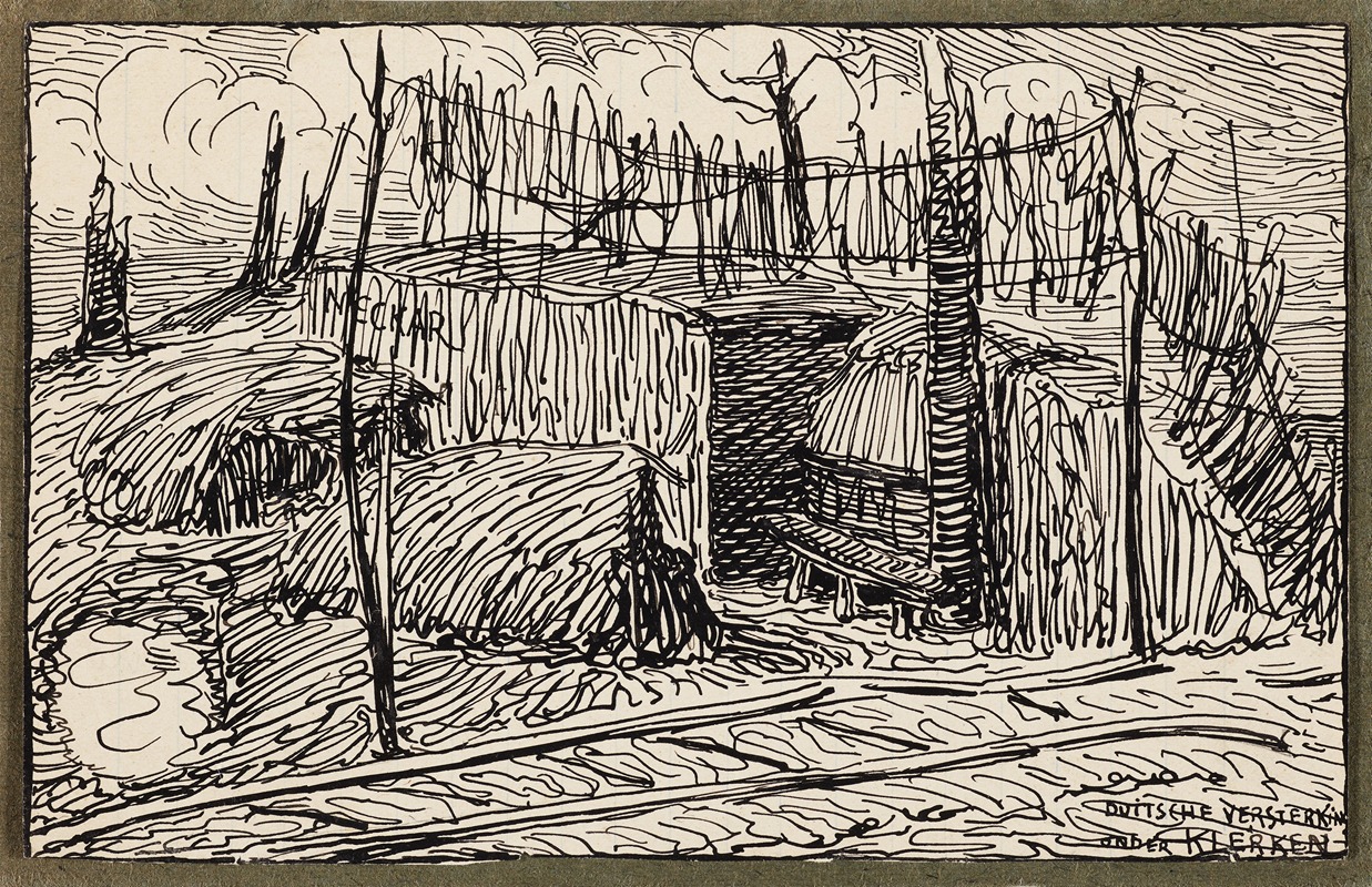 Ypres Remember by Альфред Ост, 1919 — digital art print download