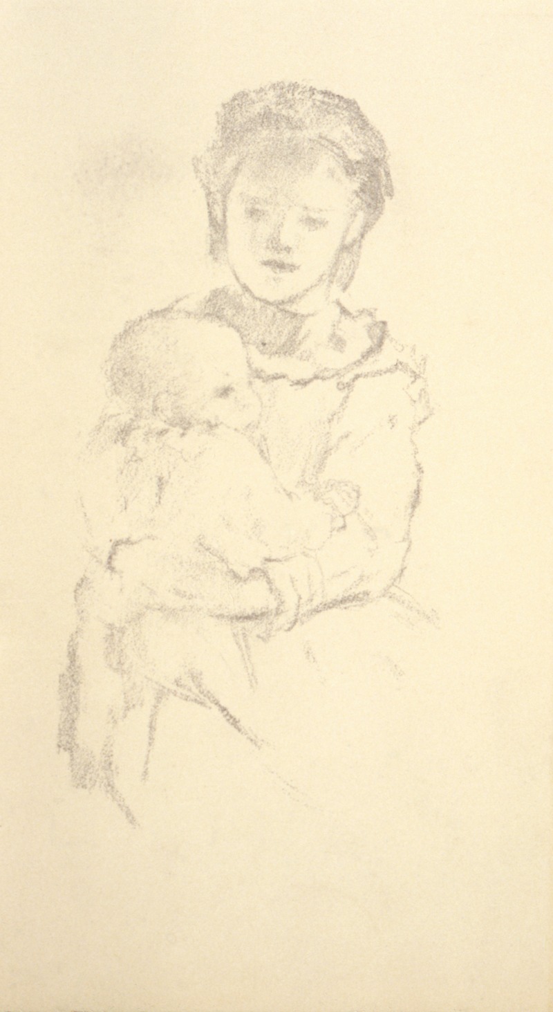 Rossie and Rab by Артур Боун Дэвис, 1896 — digital art print download