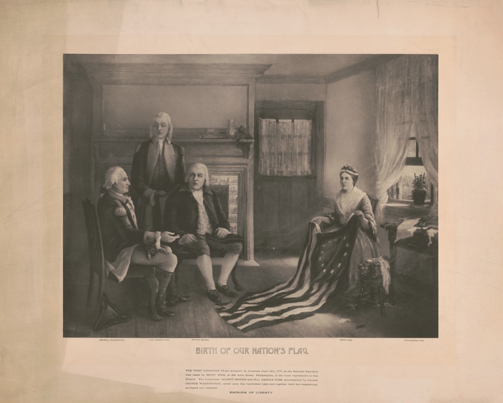 Birth of our nation's flag — C. H. Husgerber