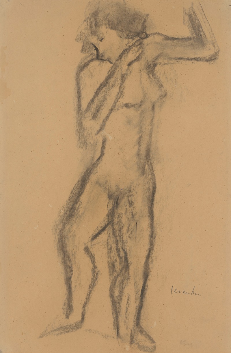 Staand naakt by Констант Пермеки, 1943 — digital art print download