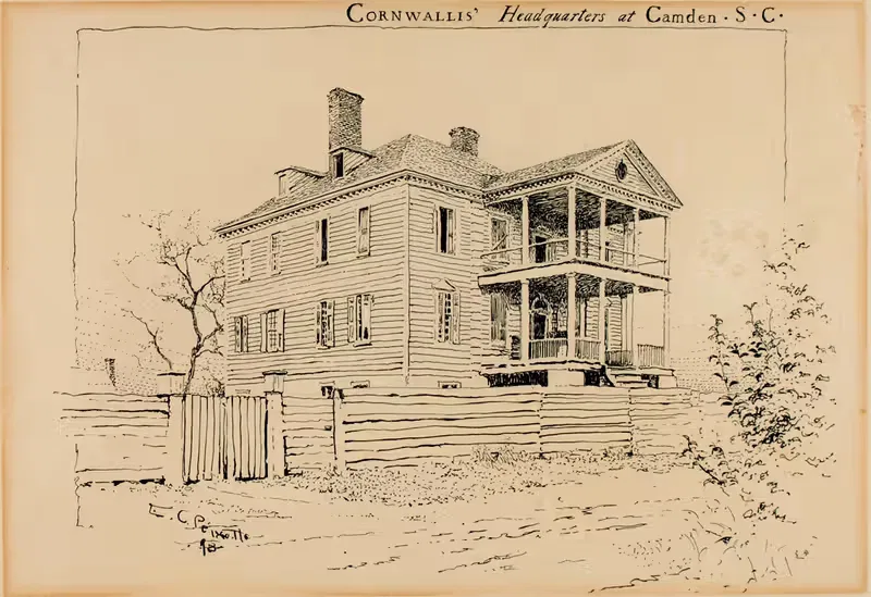 Cornwallace’s Headquarters, Camden, South Carolina — Ernest Peixotto