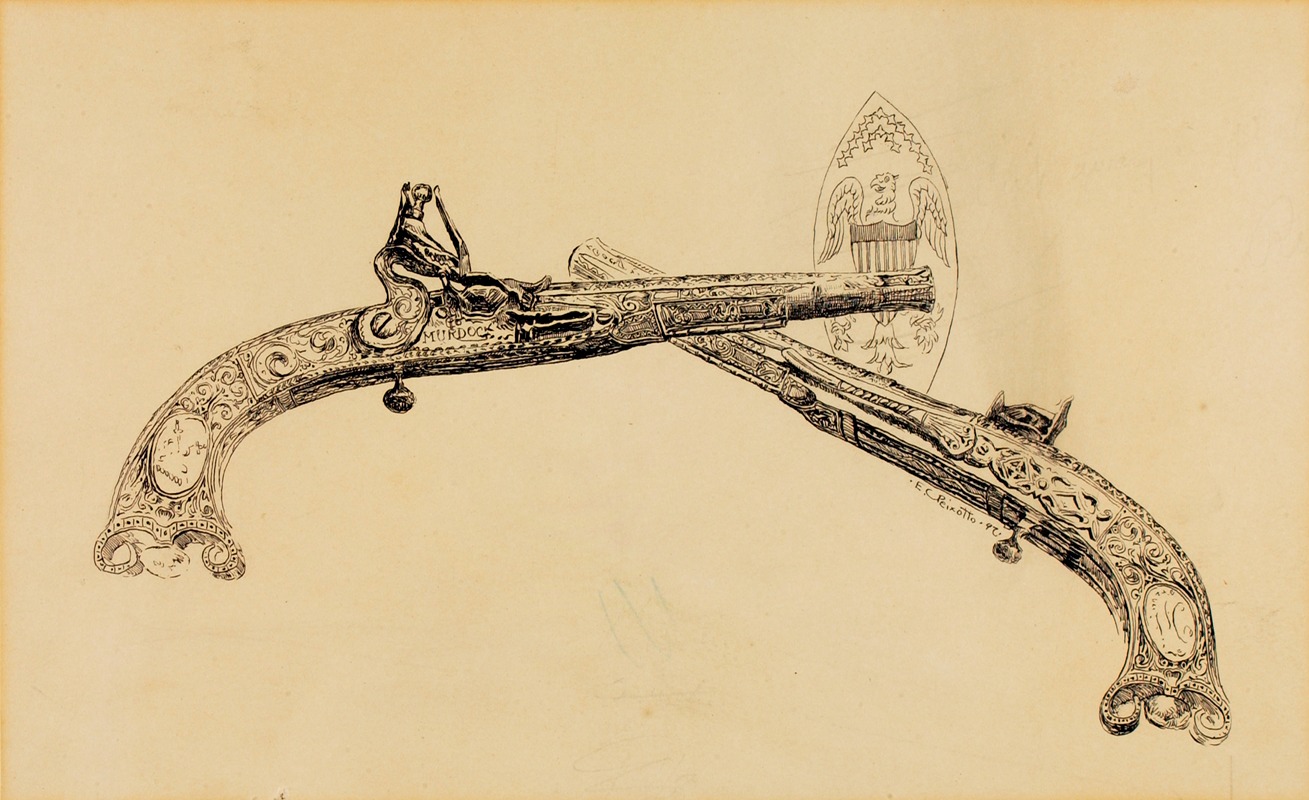 Lexington – Major Pitcarin’s Pistols — Ernest Peixotto