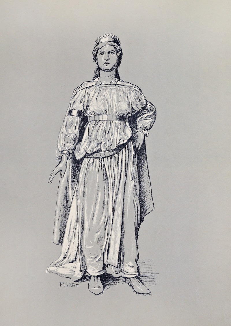 Fricka by Ханс Тома, 1897 — digital art print download