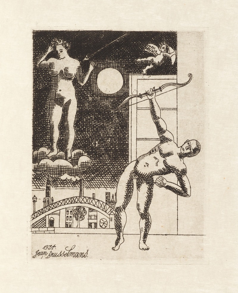 Contes d'Horace Van Offel – Sept flèches by Жан Бруссельманс, 1934-1935 — digital art print download