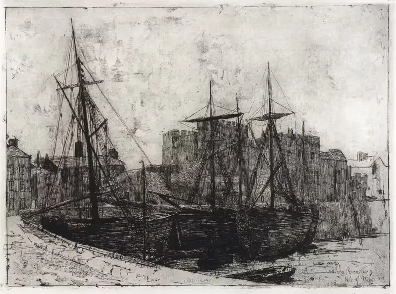 Castle Rushen–Isle of Man — Julian Alden Weir