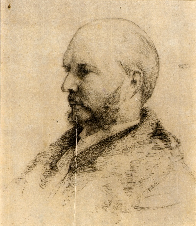 Portrait of Robert Hoe — Джулиан Олден Уир