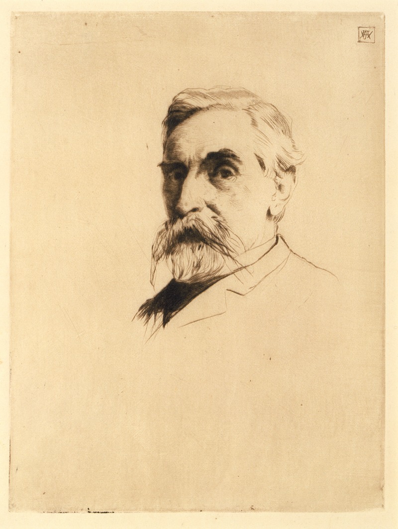 Portrait of Robert Weir — Julian Alden Weir