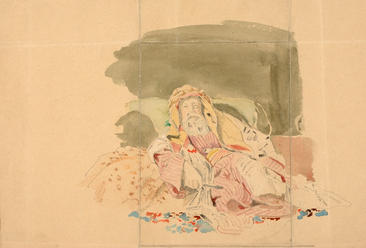 Bedouin Reclining by Майнер Килборн Келлог — digital art print download