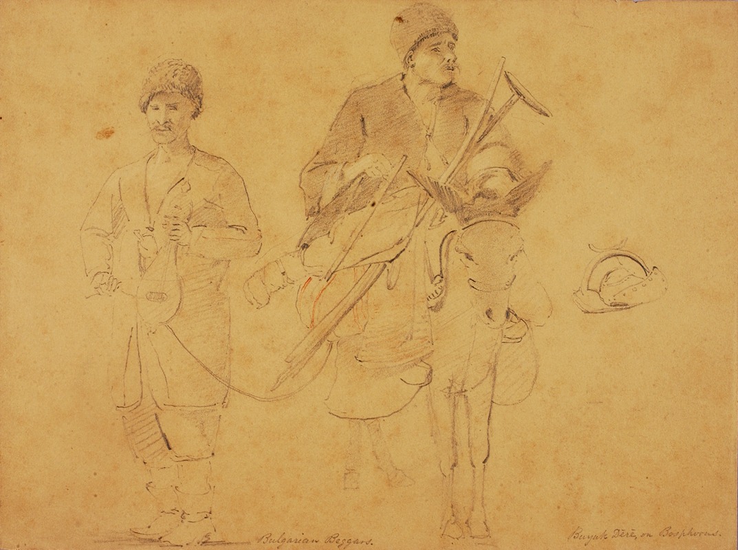 Bulgarian Beggars by Майнер Килборн Келлог — digital art print download