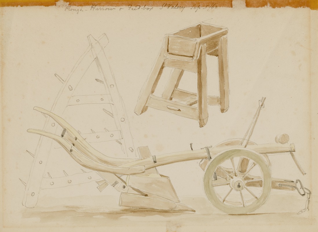 Plough, Harrow and Feed-box, St. Valery — Майнер Килборн Келлог