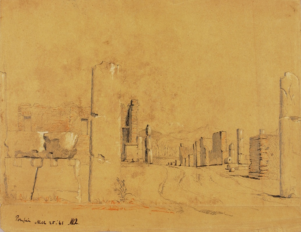 Pompeii, Italy by Майнер Килборн Келлог — digital art print download