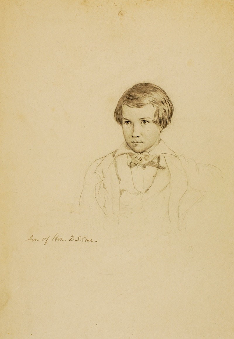 Son of the Honorable D. S. Carr — Miner Kilbourne Kellogg