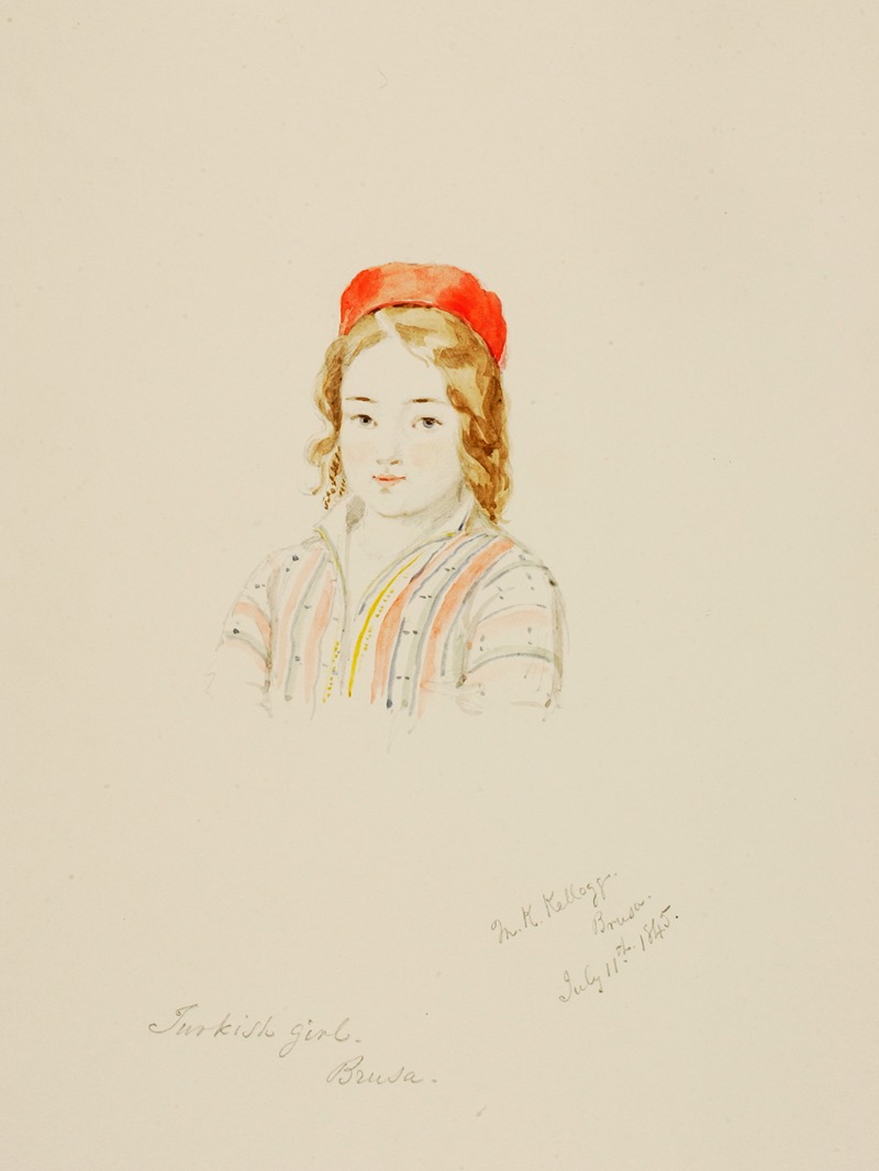 Turkish Girl, Brusa — Майнер Килборн Келлог