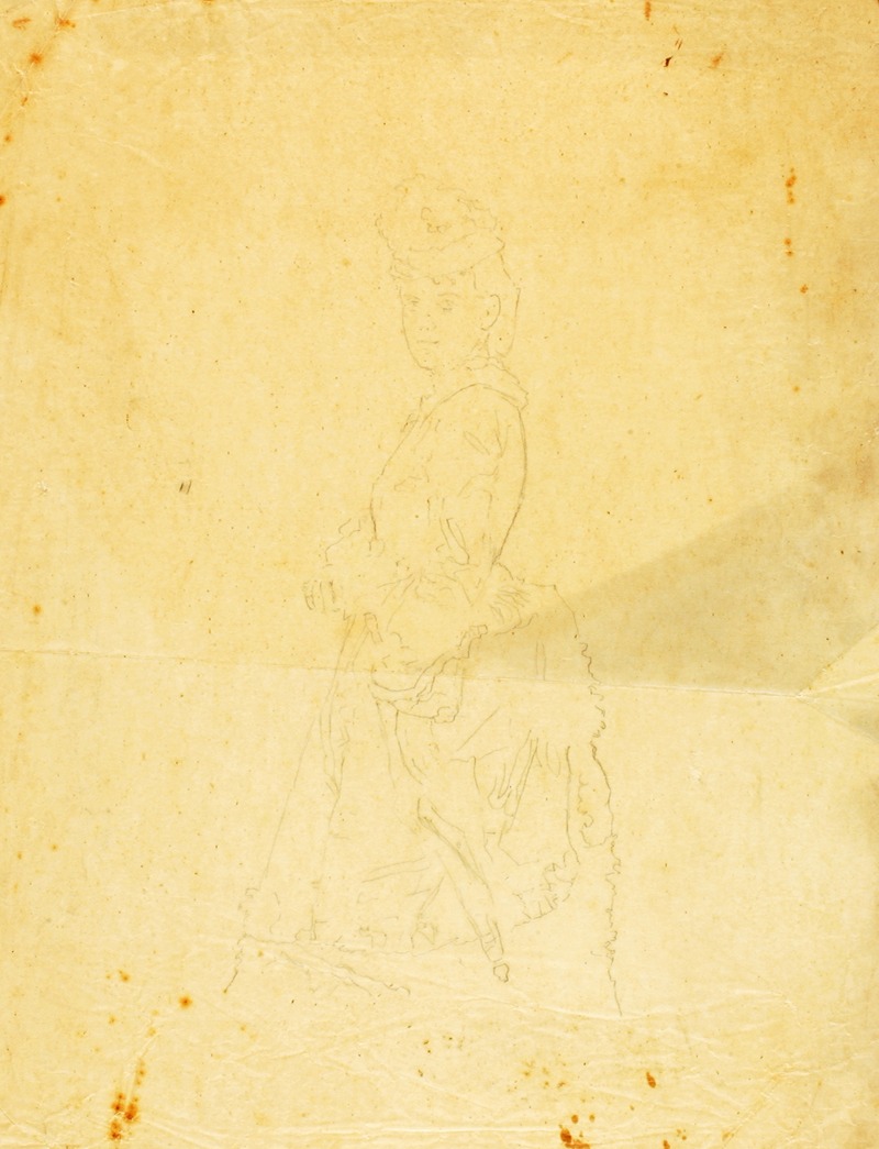 Young Lady in Afternoon Dress — William Page
