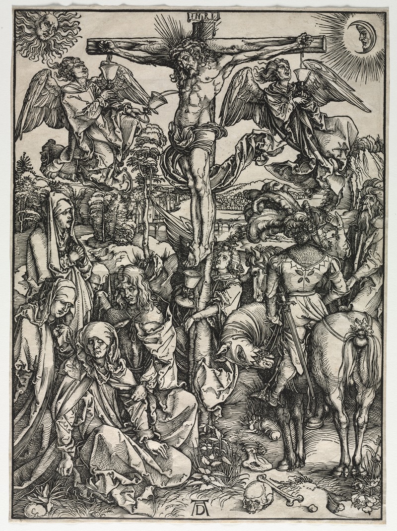 The Crucifixion by Альбрехт Дюрер — digital art print download