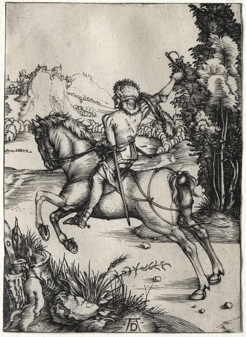 The Little Courier by Альбрехт Дюрер, c. 1496 — digital art print download
