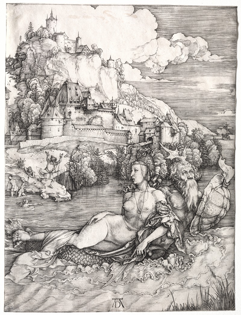 The Sea Monster by Альбрехт Дюрер, c. 1501 — digital art print download