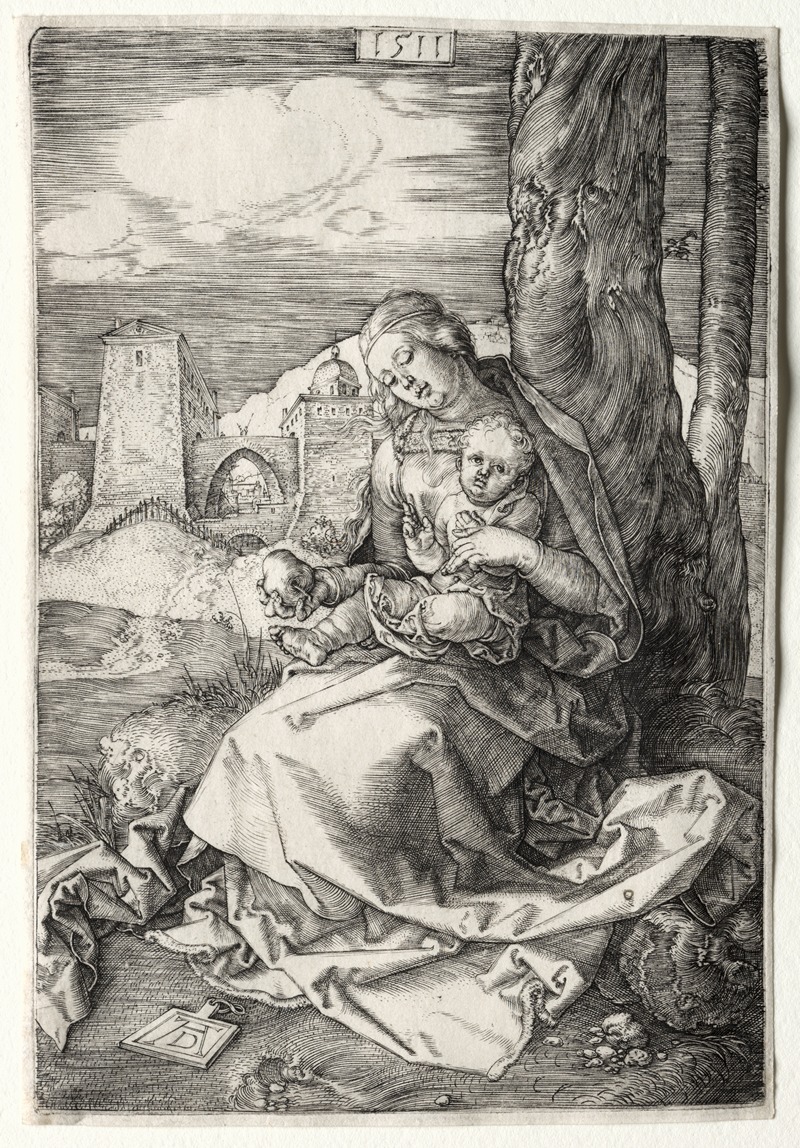 The Virgin and Child with the Pear — Albrecht Dürer