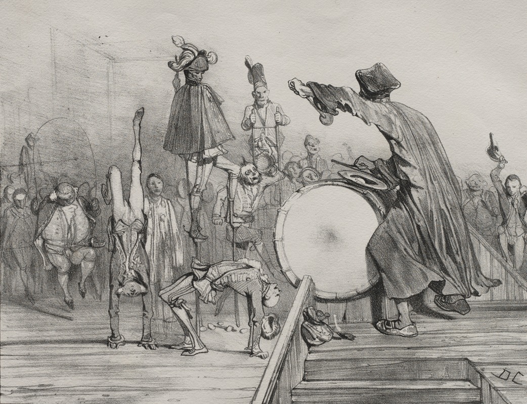 Great Tumbler! by Александр-Габриэль Декамп, 1830–1831 — digital art print download