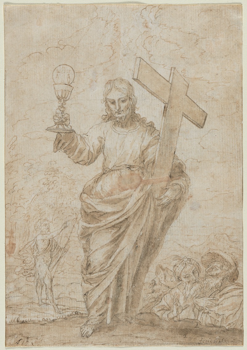 Christ Holding a Chalice and Cross — Alonso Cano