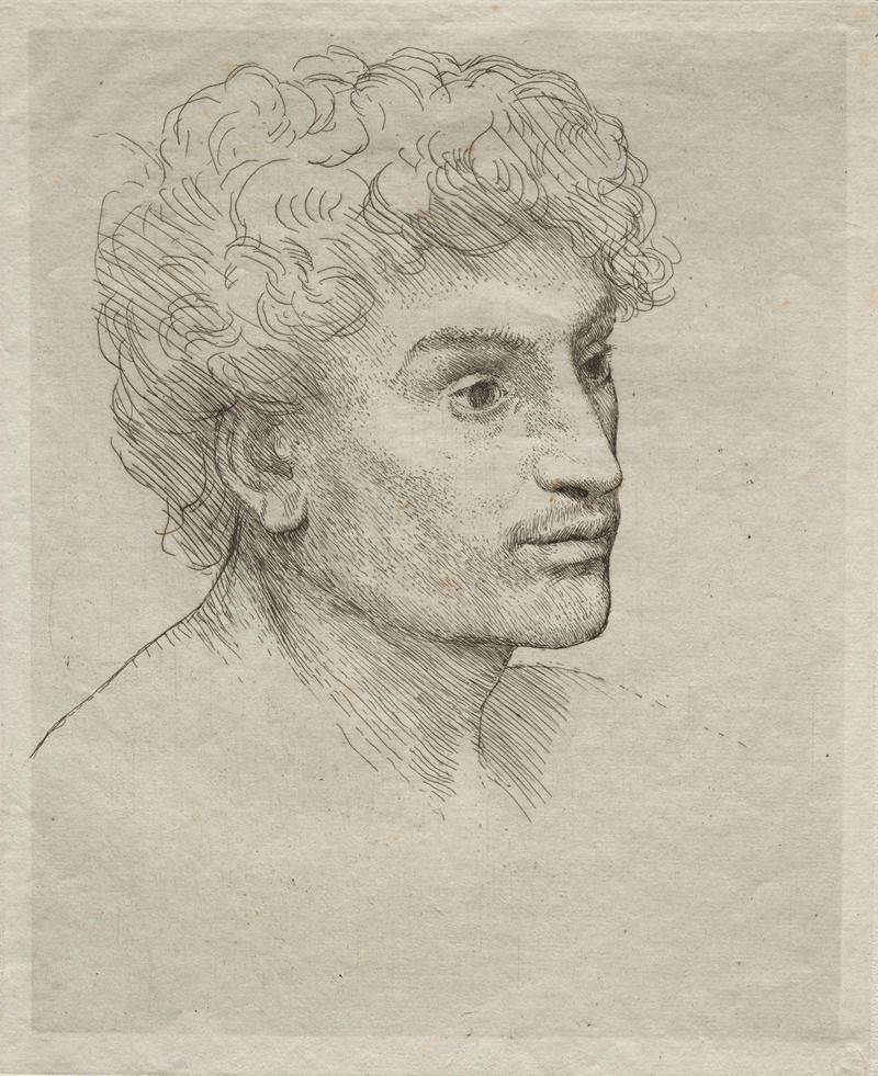 Head of a Young Man — Alphonse Legros