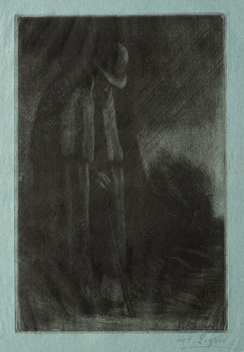 Le Voyageur à l'Abri by Альфонс Легро — digital art print download
