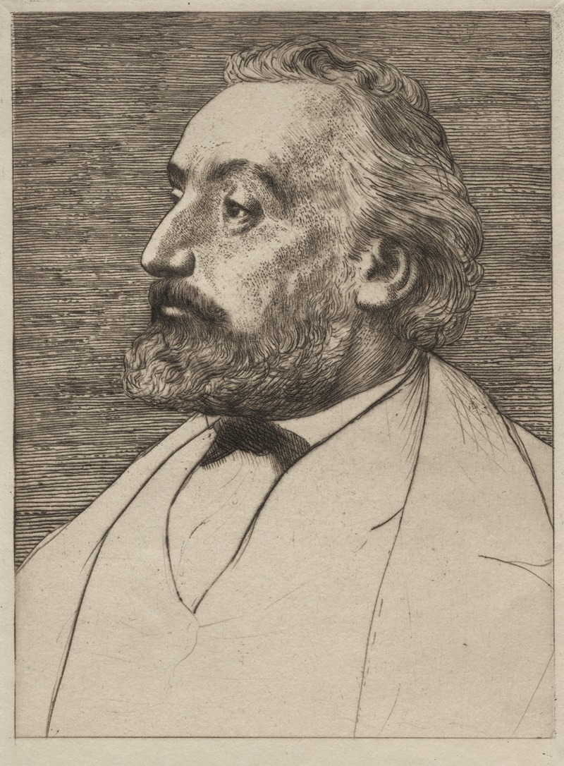 Léon Gambetta by Альфонс Легро — digital art print download