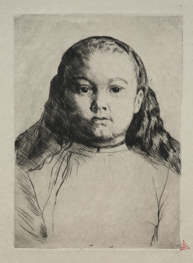 Little Marie by Альфонс Легро, 1875 — digital art print download