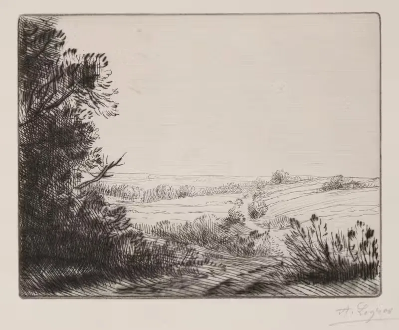 The Road to Horville — Alphonse Legros