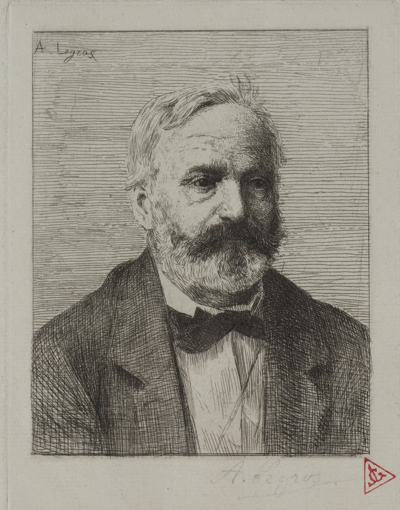 Victor Hugo by Альфонс Легро — digital art print download