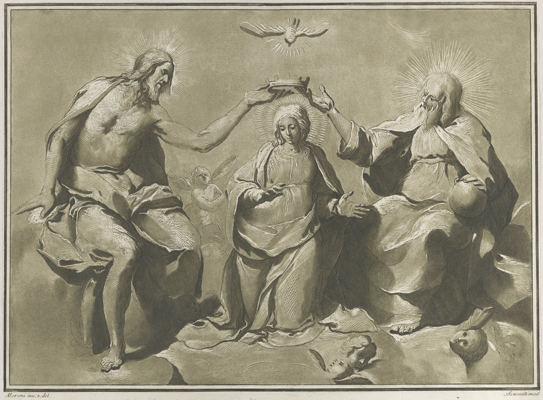 Coronation of the Virgin — Andrea Scacciati