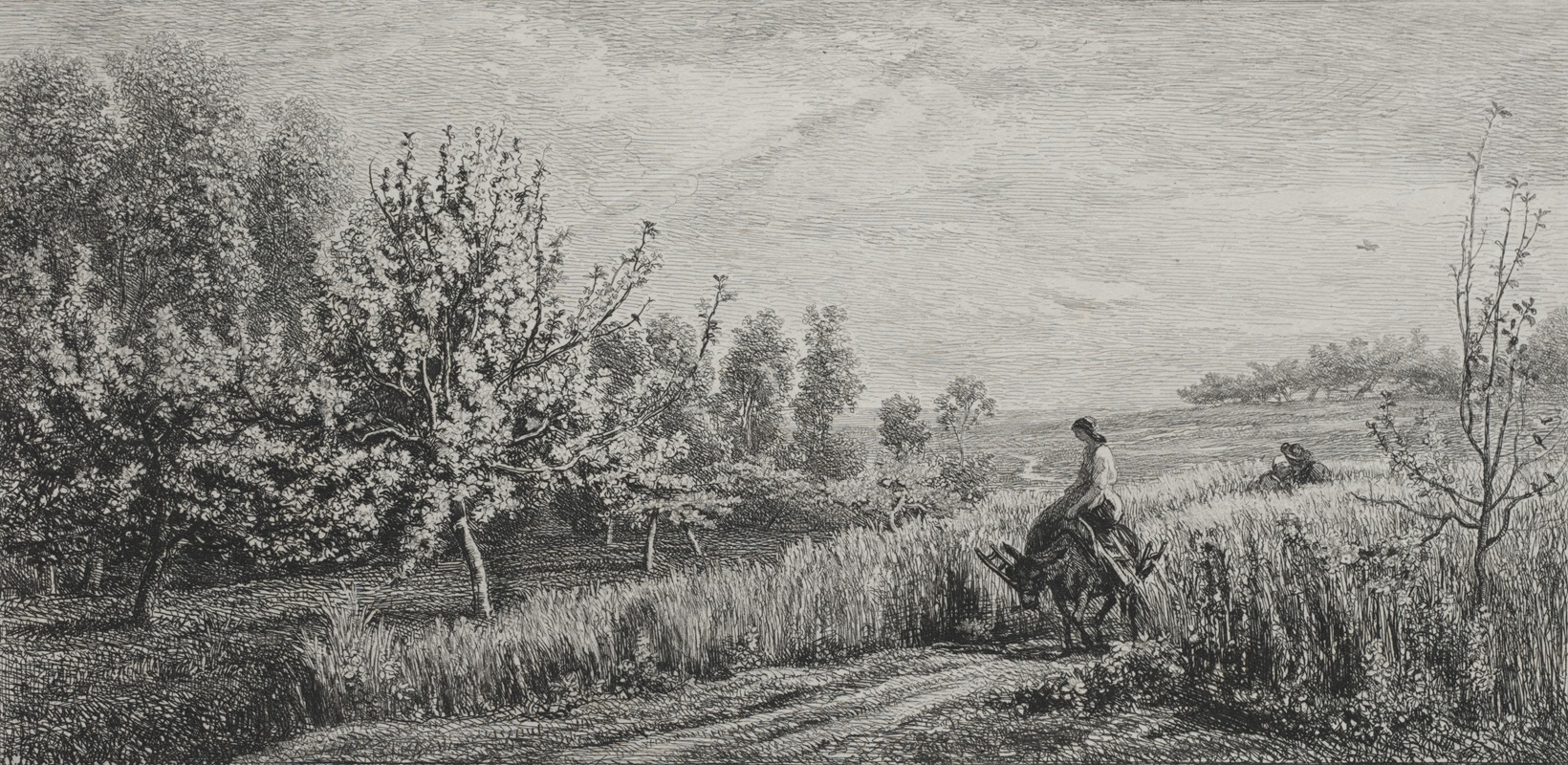 Springtime by Charles François Daubigny, 1857 — digital art print download