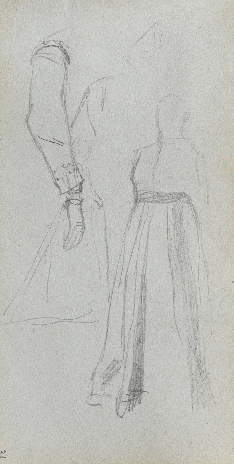 Study of Figures 2 by Эрнест Мейссонье — digital art print download