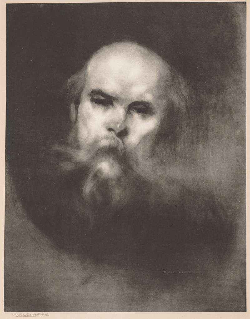 Paul Verlaine by Южен Каррьер, 1896 — digital art print download