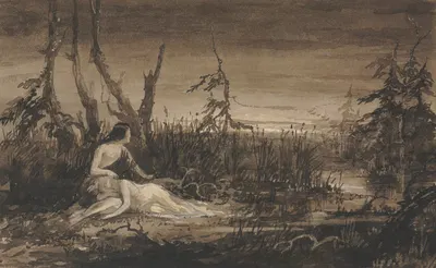Figures in a Landscape by Francis Danby — digital art print download