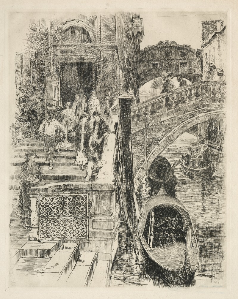 Bridge of Sighs, Venice — Frank Duveneck