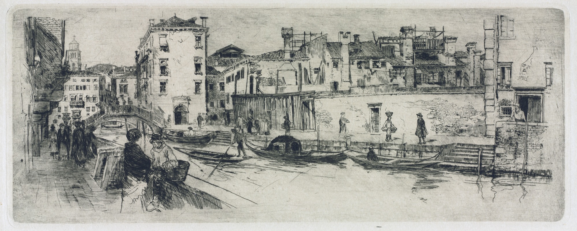 San Trovasso Canal, Venice — Frank Duveneck