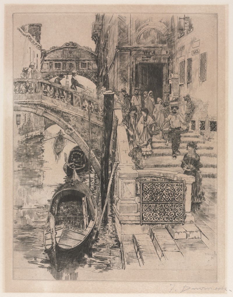 The Bridge of Sighs — Frank Duveneck