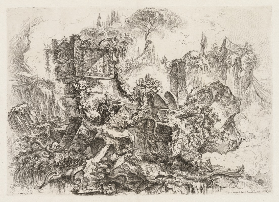The Tomb of Nero — Giovanni Battista Piranesi