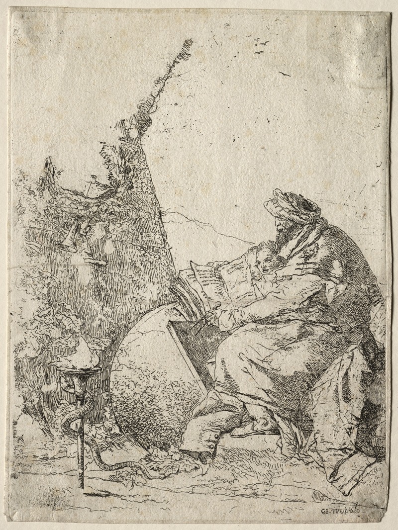 Scherzi di Fantasia; The Philosopher — Giovanni Battista Tiepolo