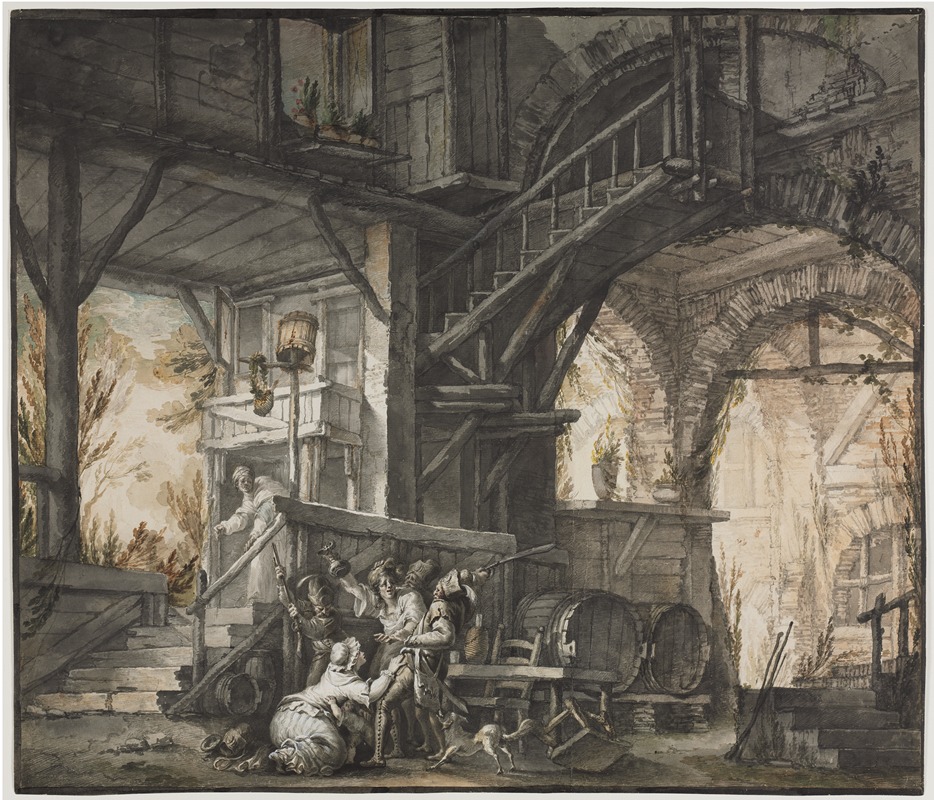 Theater Scene by Giovanni David — digital art print download