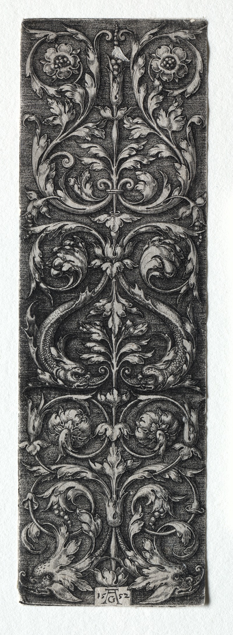 Ornament Design with Fishes — Генрих Альдегревер
