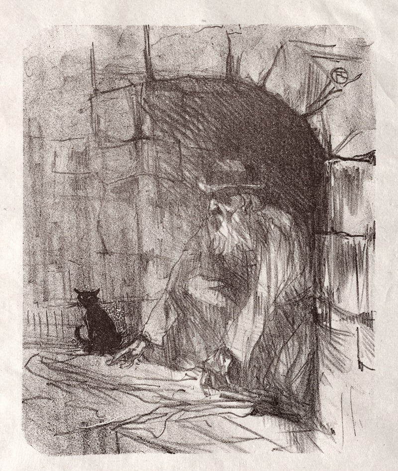 A Basement Shop in Cracow by Анри де Тулуз-Лотрек, 1898 — digital art print download