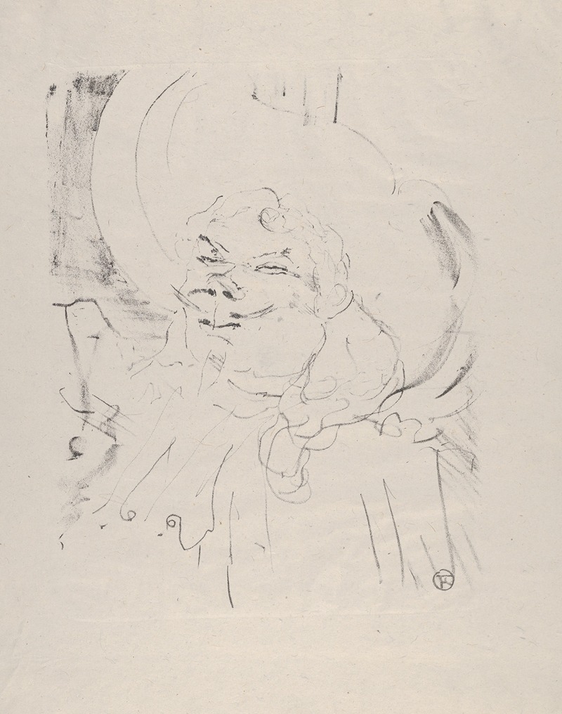 Coquelin Aîné by Анри де Тулуз-Лотрек, 1898 — digital art print download