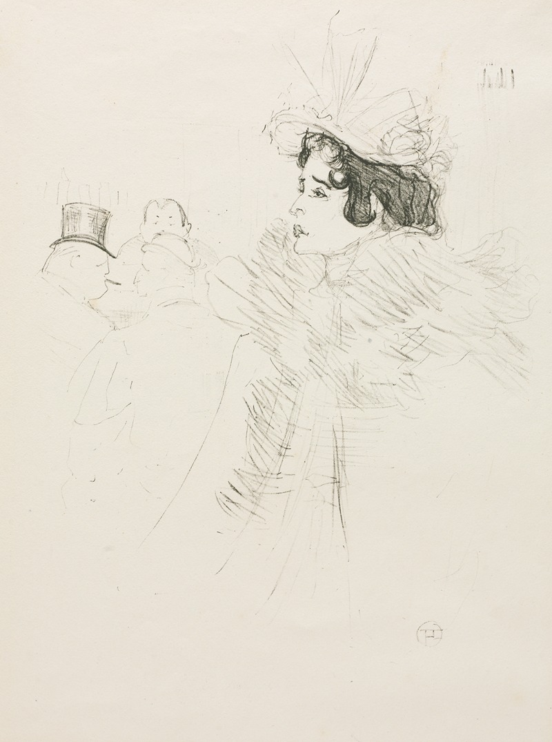 Miss May Belfort by Анри де Тулуз-Лотрек, 1895 — digital art print download