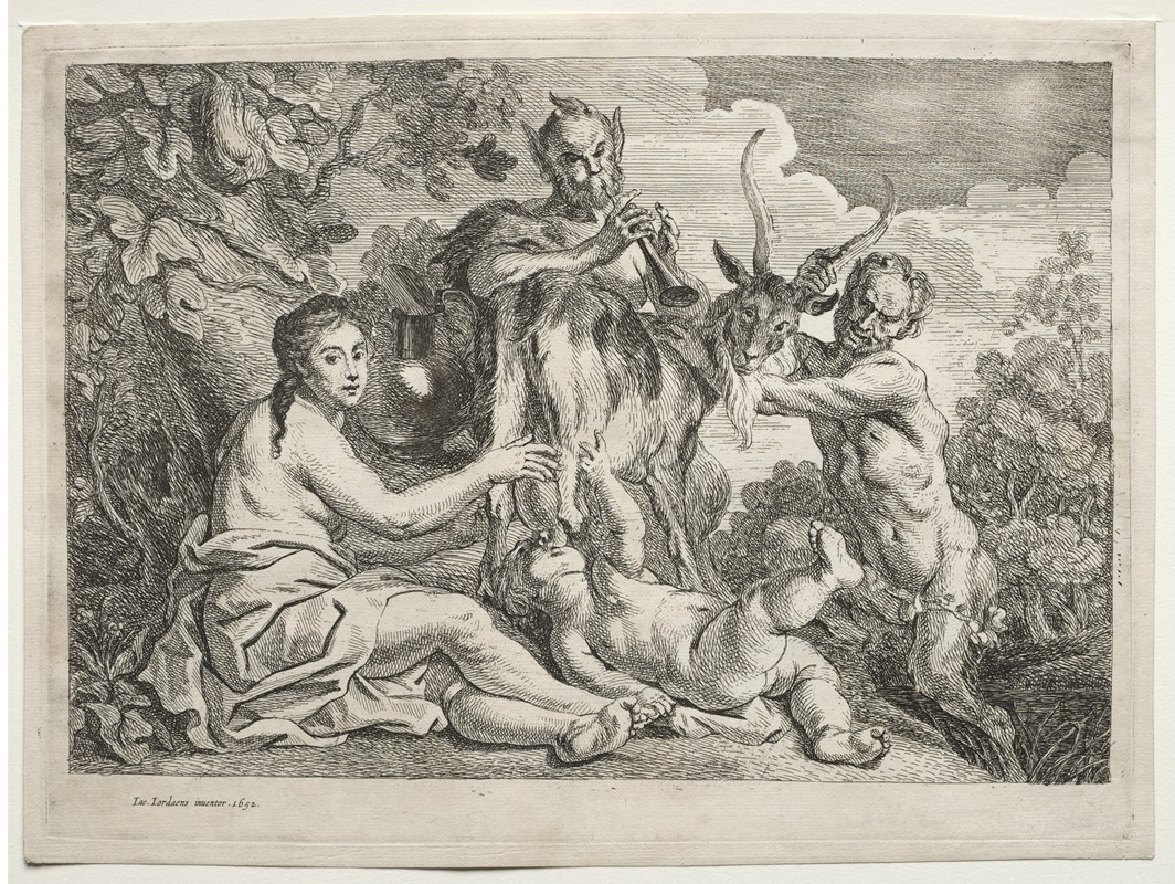 Jupiter Nourished by the Goat Almathea — Jacob Jordaens