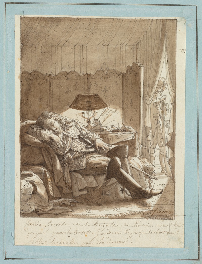 Le Sommeil du Grand Condé — Jacque-Noël-Marie Frémy
