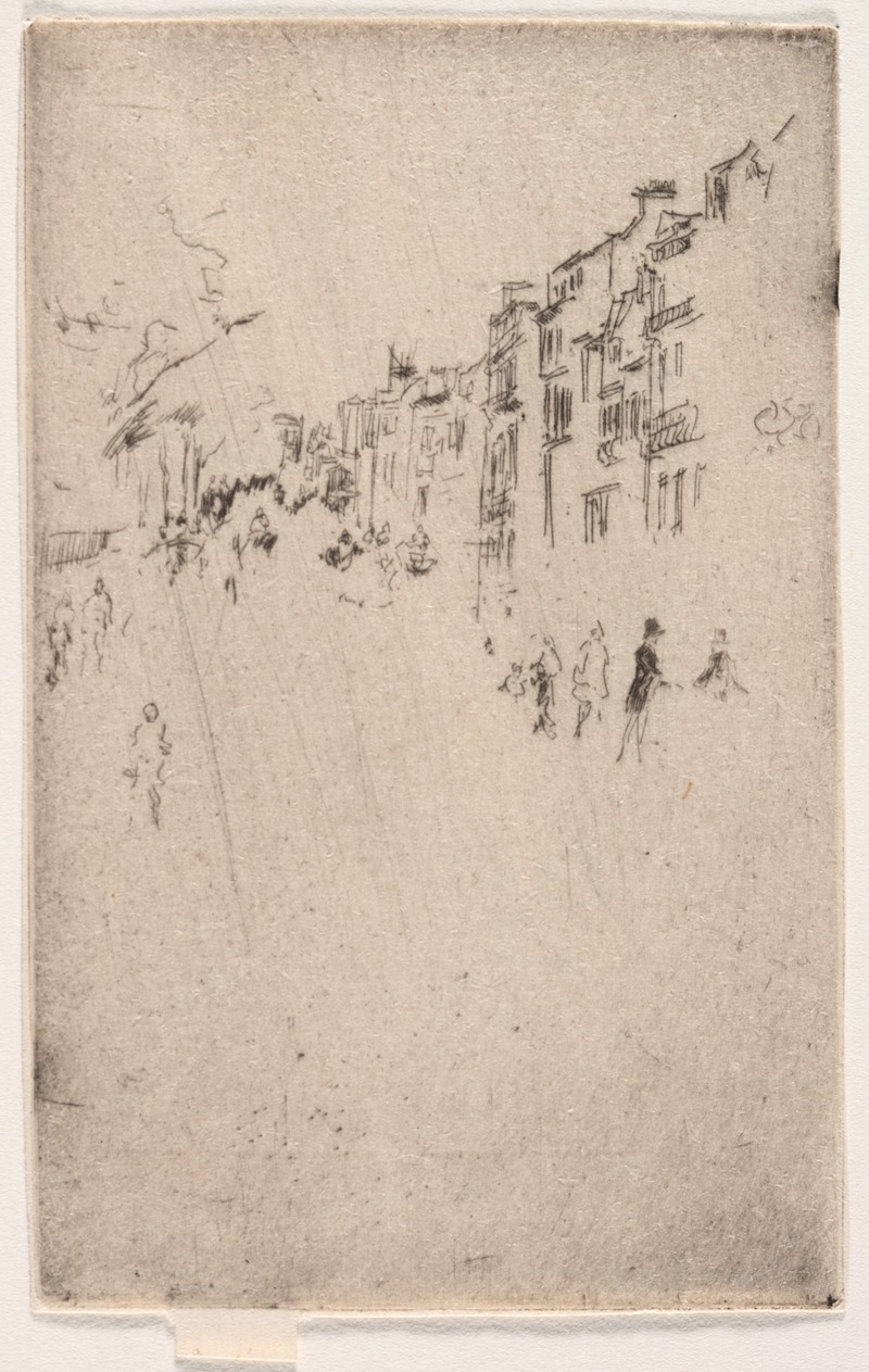A Fragment of Piccadilly — James Abbott McNeill Whistler