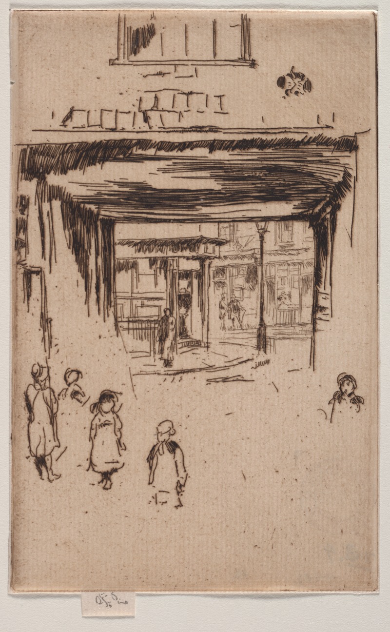 Drury Lane by James Abbott McNeill Whistler — digital art print download
