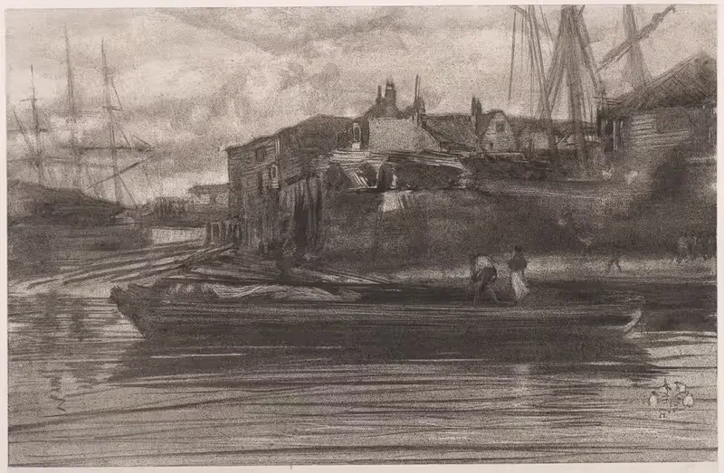 Лаймхаус by Джеймс Абботт МаКнилл Уистлер, 1878 — digital art print download